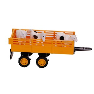 ماشین اسباب بازی تراکتور بزرگ مزرعه درج توی _ماشین اسباب بازی